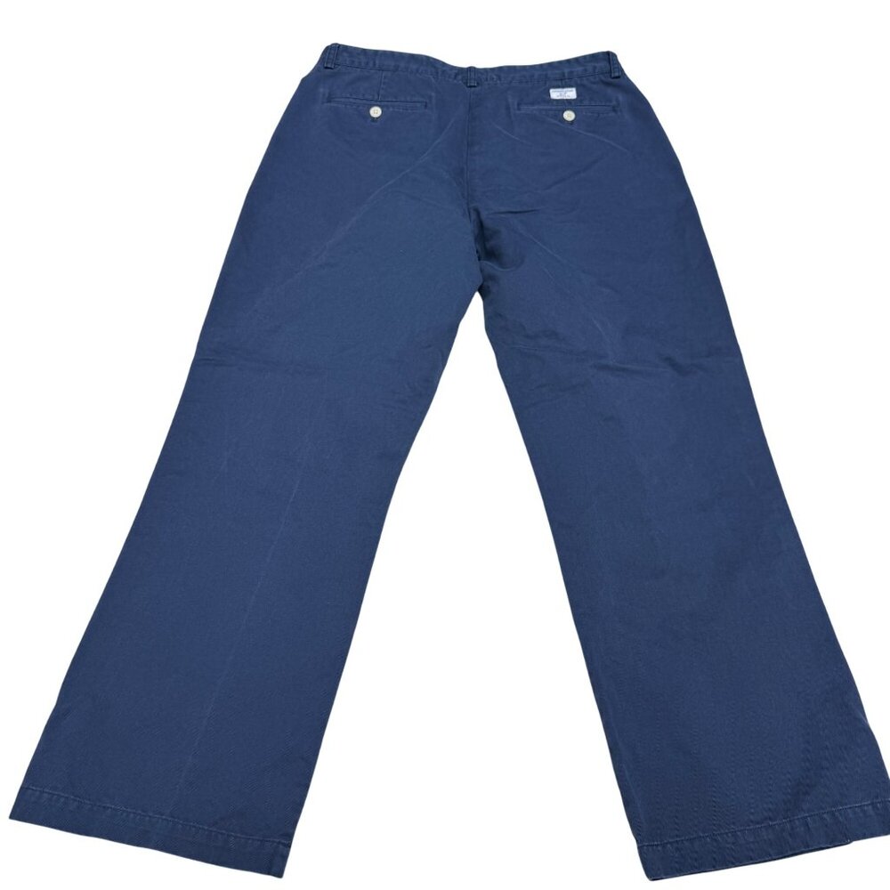 Vineyard Vines Men's 100% Cotton Navy Blue Club Pants, Size 36x30 - Picture 2 of 12